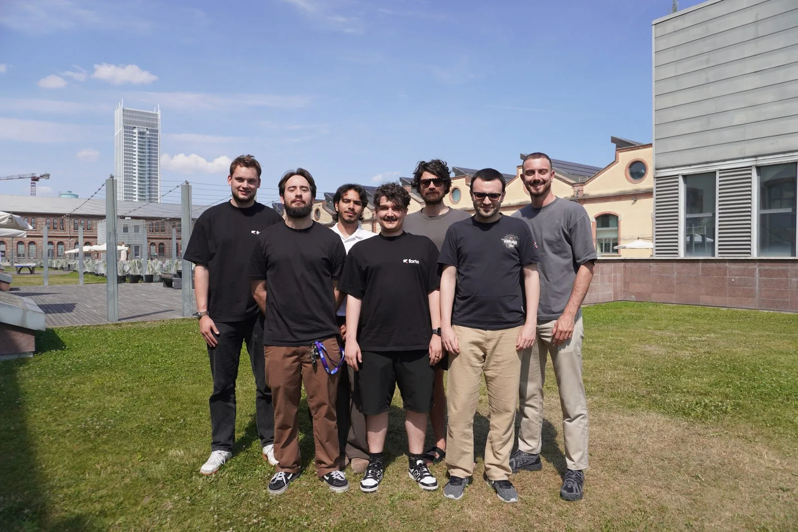 The Forte Audio team in Turin